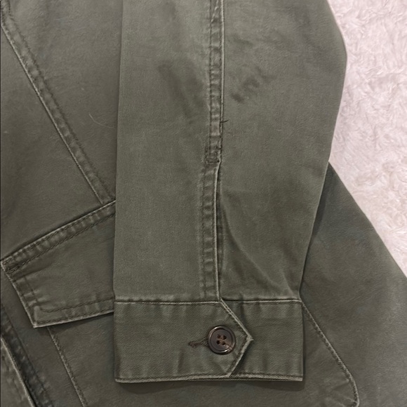 Madewell Olive Green Utility Jacket - Picture 2 of 5